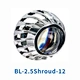 car headlight lens shroud